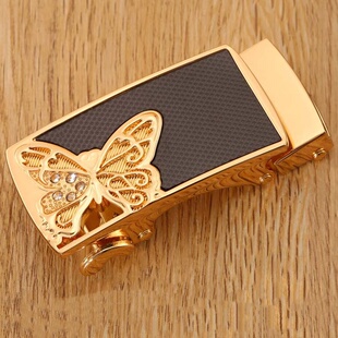 女士自动扣头单卖合金腰带头裤带扣头2.3 2.4 2.8 3.0带条皮带头