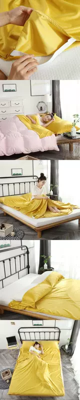 Du lịch ngủ túi ngủ dành cho người lớn mùa xuân và mùa thu mùa hè mỏng di động đơn d du lịch kinh doanh khách sạn khách sạn mỗi giấc ngủ bẩn - Túi ngủ