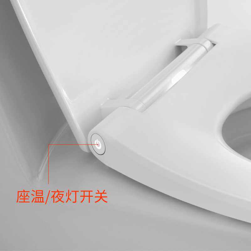 小鲸洗加热马桶盖家用通用马桶圈坐垫盖厕所板坐盖坐圈坐便器盖板