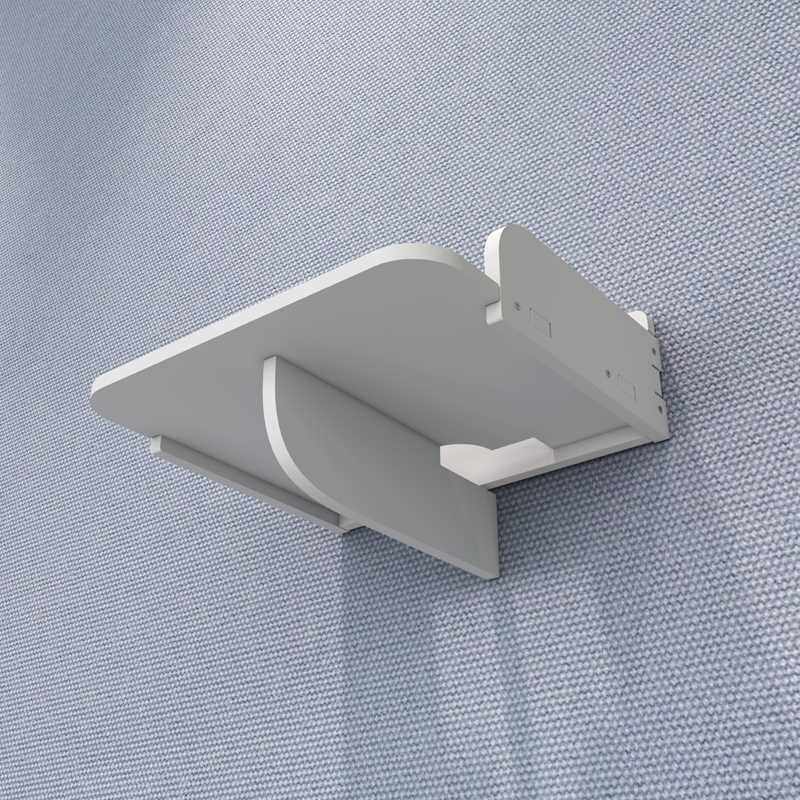 投影仪支架床头壁挂免打孔置物架wifi路由器托盘投影机放置台架子