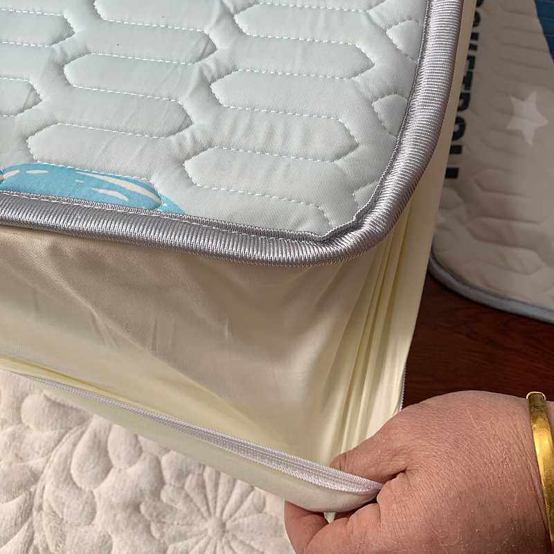 定做乳胶冰丝凉席床笠款空调软席夏季卡通儿童上下床薄床垫保护套