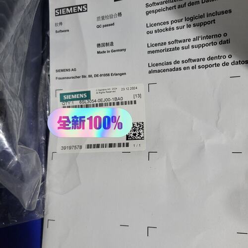 议价6SL3054-4AG00-2AA0-Z=E01
