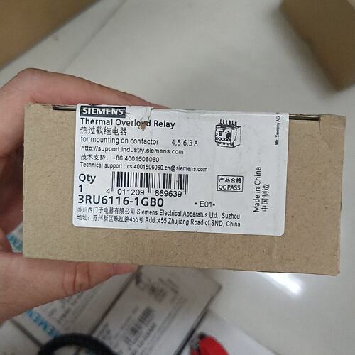 议价3RU6116-1GB0 热过载继电器