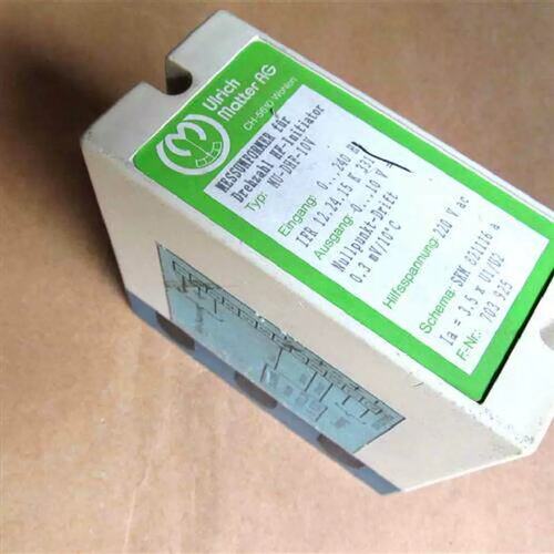 议价议价MU-DHF-10V 德国乌里希速度(频率)变送器