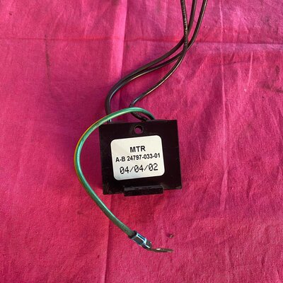 议价MTR A-B 24797-033-01 实物拍摄顺丰到付议