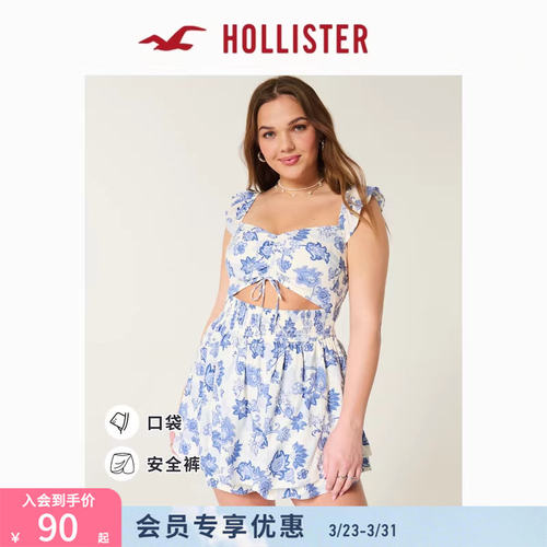 Hollister25夏季甜美欧若