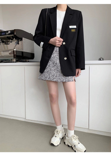 糖果Candy豹纹高腰A字短裙半身裙包臀今年流行2022年春款 a字裙夏