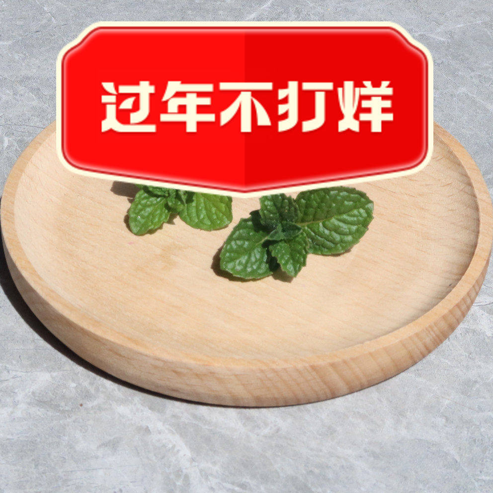 新鲜薄荷叶芽头40朵 烘焙奶茶西餐摆盘装饰草蛋糕冷菜花草点缀