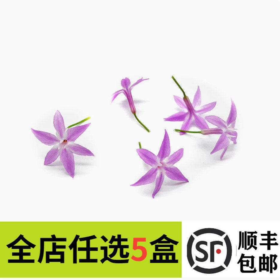 新鲜山蒜花40朵 星光璀璨花 繁星花西餐餐厅酒店摆盘装饰鲜花草