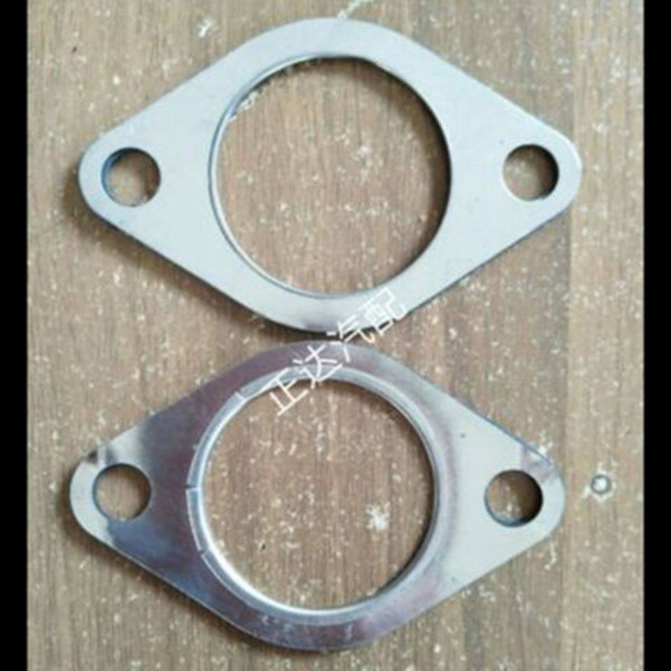 云内490/130消声器接口垫 云内490/485发动机排气支管总管垫 钢片