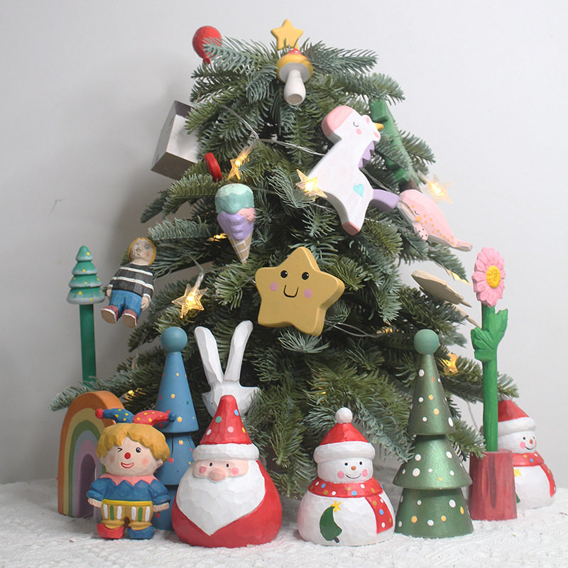 青木凡 圣诞树圣诞节挂件装饰品桌面圣诞氛围布置场景新款,家居饰品,户外/庭院摆件,淘宝优惠券,粉丝福利购,淘宝优惠卷