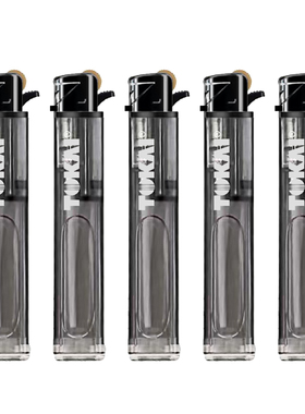 TOKAI日本东海M10黑色透明防爆一次性创意家用个性滑轮火石打火机