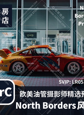 暗房商店 油管大神 North Borders V3电影质感色调 LR/PS预设