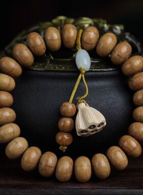 正宗六道木佛珠手串1.2降龙木男女士手串创意手工念珠礼品手链子