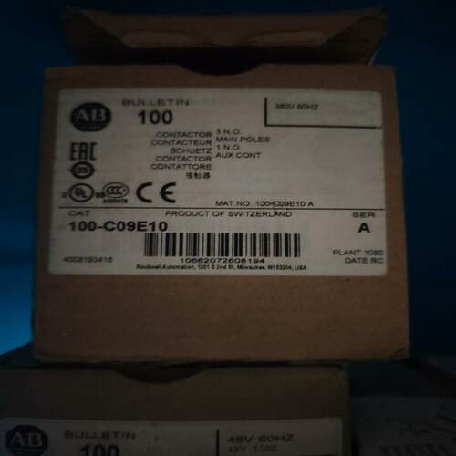 议价AB接触器100-C09E10 未拆封可维修