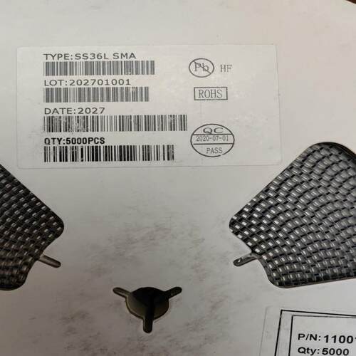 议价SS36L 丝印SS36L有5盘 共25000只 可维修