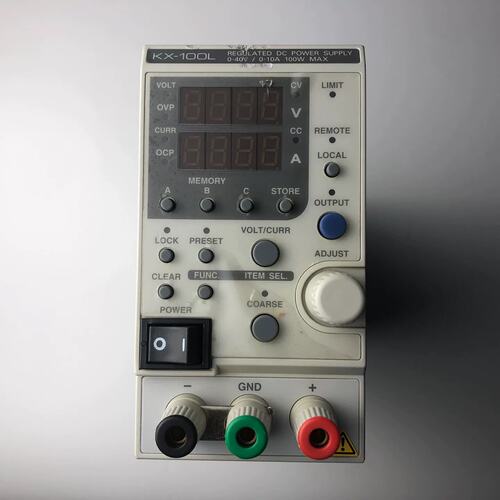 议价高砂KX-100L 0-40V/0-10A 100W MAX可维修