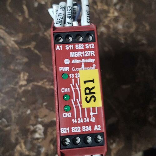 议价AB罗克韦尔安全继电器MSR127R，型号440R-N231可维修