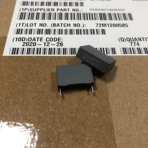 议价厦门法拉薄膜电容 600vac 822J 8200可维修