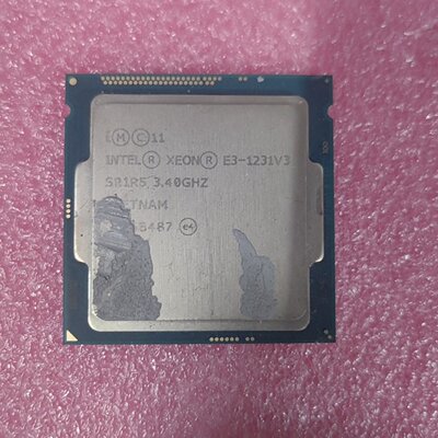 议价Intel Xeon E3-1231V3 3.4GHz 四核可维修