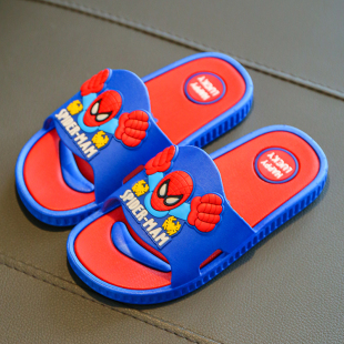 夏一体成型 防滑外穿室内大中小童可爱男孩儿童凉拖鞋 男童拖鞋 夏季