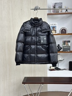 M系小众设计复古英伦风90达标白鹅绒保暖羽绒服外套