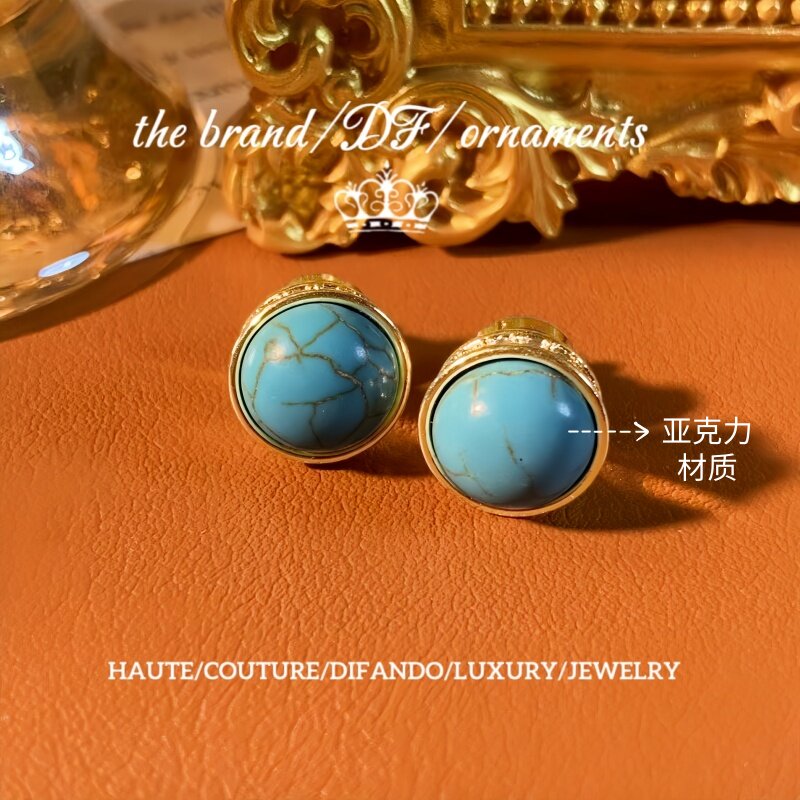 【海外订单】蒂樊朵Difando【埃及法老】耳饰ZJ0360