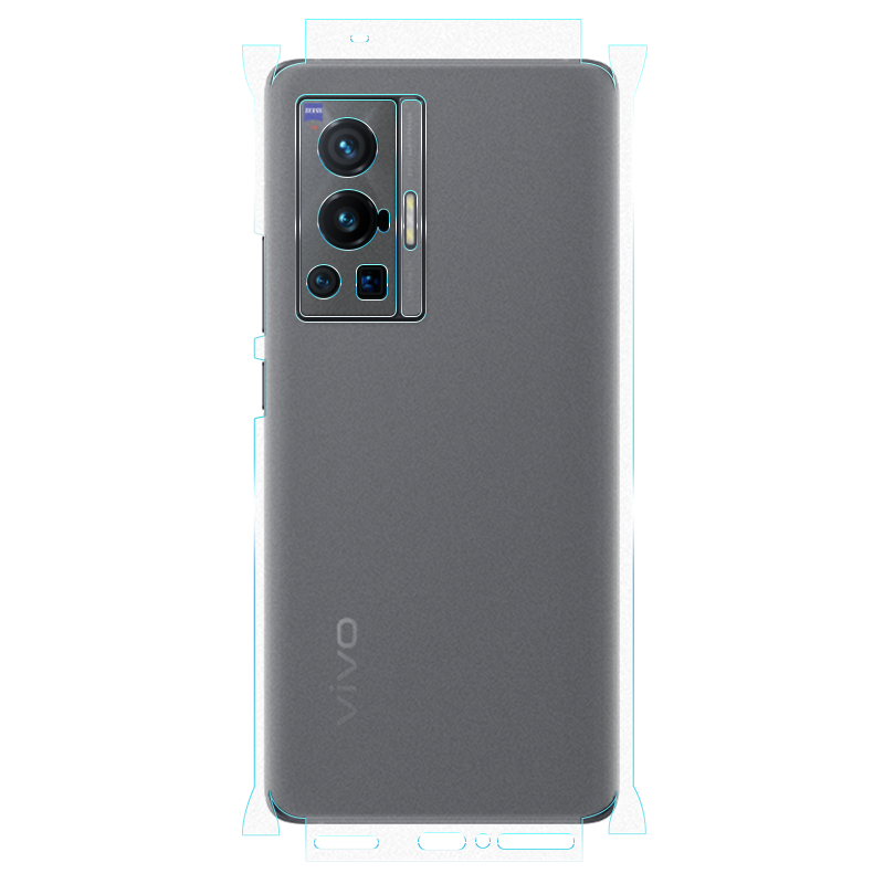 适用vivo x70pro背膜x60pro+磨砂后膜X70彩膜X60贴纸x70pro+边框膜X60p全包边水凝膜手机后盖保护膜镜头贴