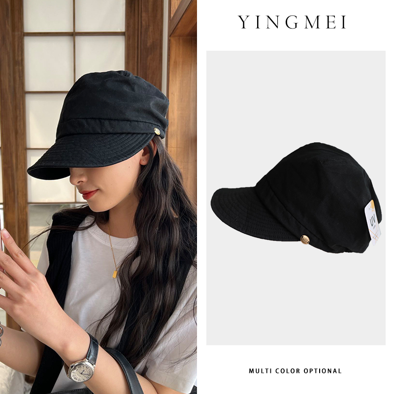 盈妹细雨UV防晒时尚鸭舌帽女夏季