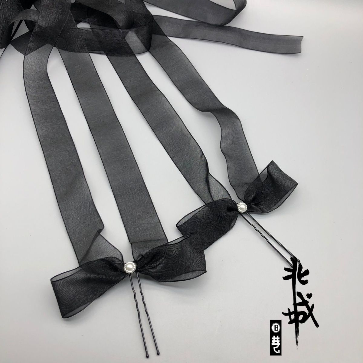 长飘带小龙女白色古装蝴