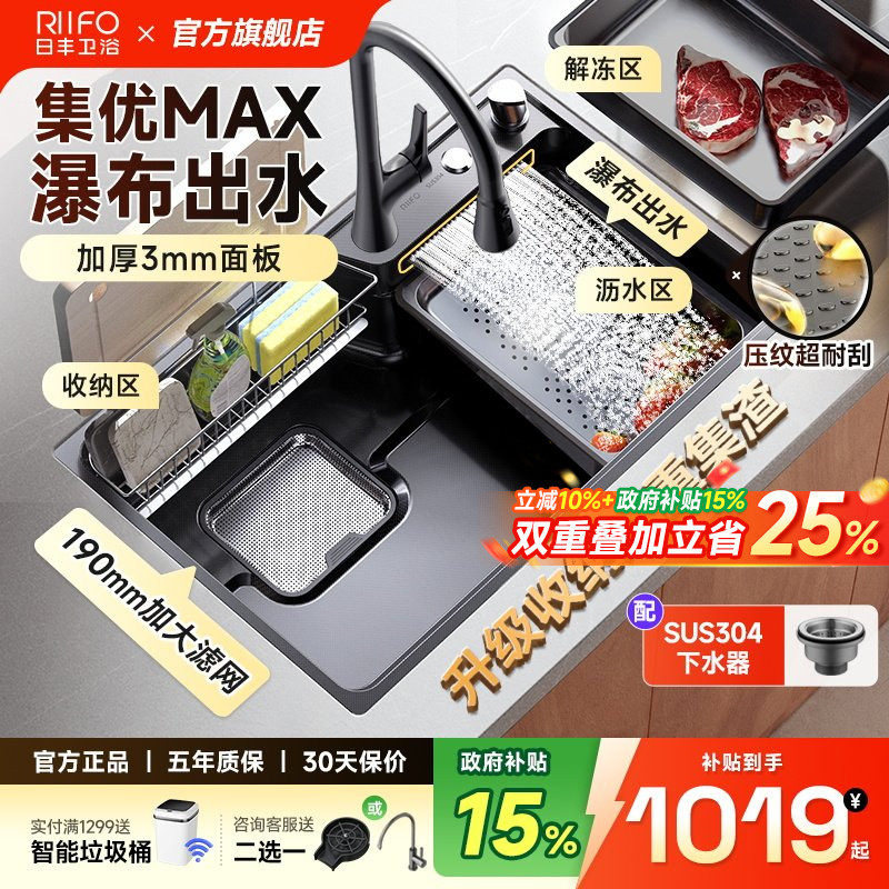 日丰集优MAX瀑布雨水槽图片