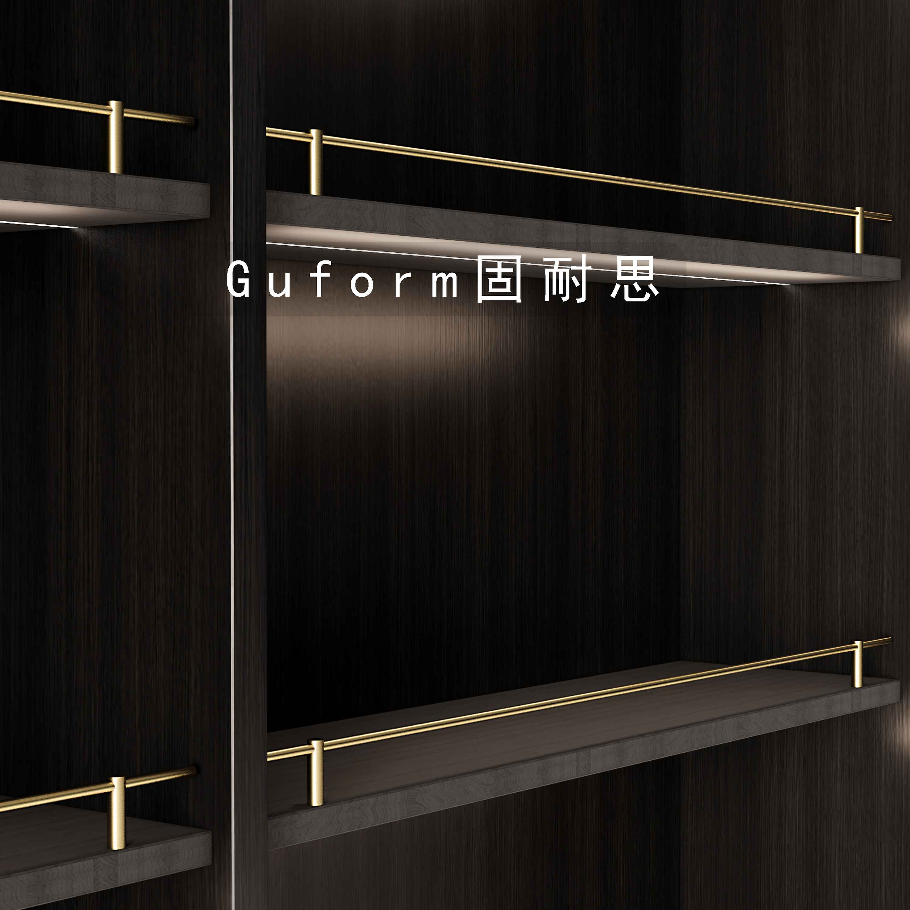 8mm金属装饰杆柜内栏杆