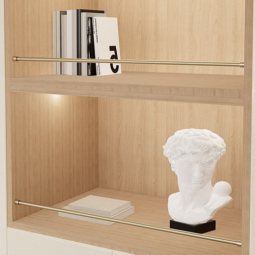 柜内金属装饰杆支撑杆