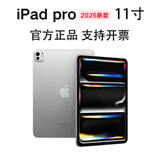 iPad Pro 11 英寸（M5）2025新品 平板电脑 配备标准显示屏玻璃