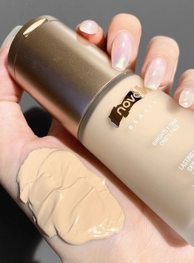 novo粉底液遮瑕膏持久不脱妆bb霜混干油皮亲妈妈油肌养肤滋润正品