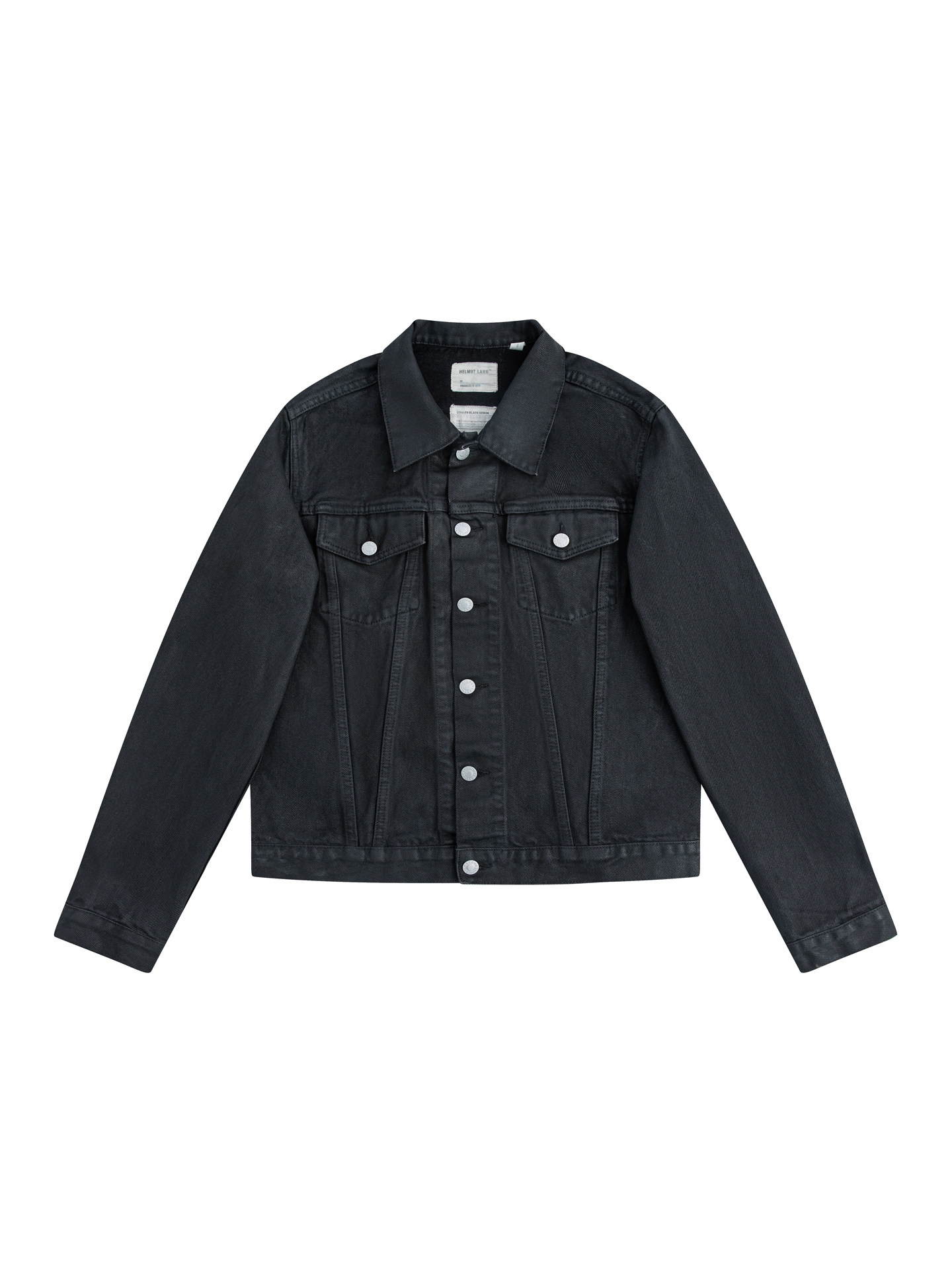 thumbnail for Deeds Hl1999 Waxed Denim Jacket Archive Vintage Helmut Top Lang本人期