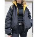 Black and Yellow Stitching