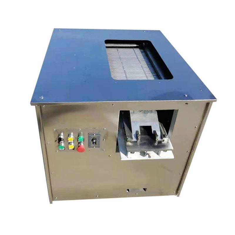 不锈钢双槽 酸菜斜切鱼片机三文鱼切片酸菜鱼开片机黑鱼草鱼切片