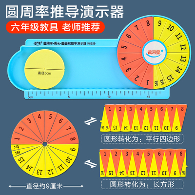 16等分圆面积周长圆周率公式推导