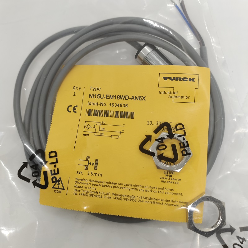 图尔克接近开关 Ni15-M30-AN6X NI4-M8-AP6X NI5-M12E-AD4X传感器