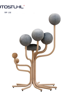 摩伽GLOBEGarden 北欧设计师Opsvik人体工学沙发