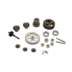 LOSI Micro-B 1/24 遥控车零配件 金属升级 后波箱齿轮 轴承 套装