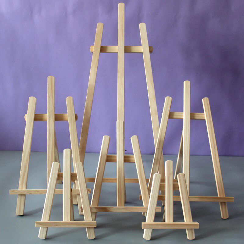 初学美术生小画架桌面展示架