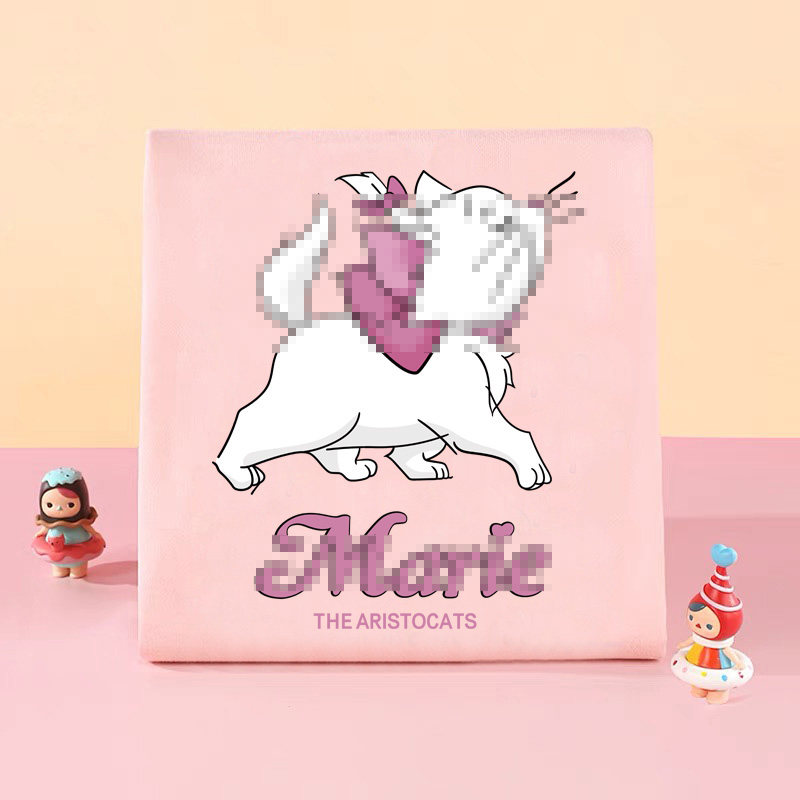 玛丽猫同色系闺蜜装女夏ins潮港风小众设计感学生宽松姐妹装短袖