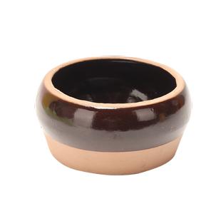 虎皮鹦鹉食碗陶瓷防侧翻喂鸟器牡丹食盒食盆宠物食槽鸟食盒鸟用品