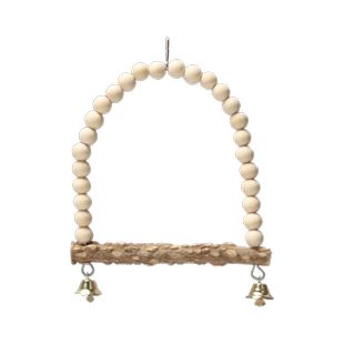 鹦鹉天然花椒木虎皮玄凤秋千云梯爬梯啃咬攀爬吊圈鸟笼配件鸟用品