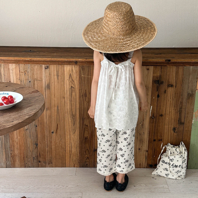 2026织里童装夏季新款女童韩版夏装吊带连衣裙公主裙子吊带衫5291