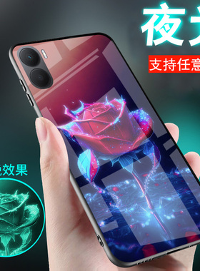 适用华为荣耀X60i手机壳x50烟熏网红紫色x40玫瑰花x20玻璃x30新品x50GT外套x10潮女生士款荣耀X60夜光x30max