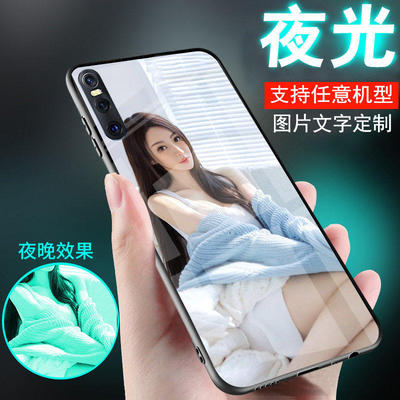 适用vivox27手机壳x23照片定制x21图案私人订做x27pro新品x6网红x9情侣x23幻彩版潮男士x20plus女生款套夜光