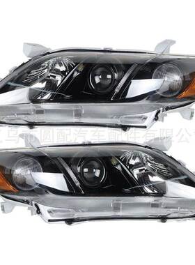 适用于丰田Camry 2007款美版全黑大灯R81130-33651 L81170-33651